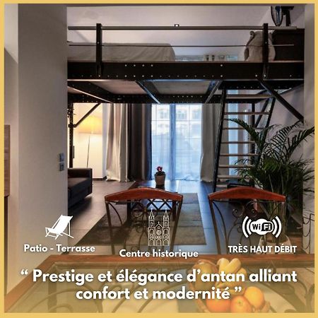 Manhattan Loft - Centre - 5 Mn A Pied Gare - Parking Prive - Patio Troyes Eksteriør billede