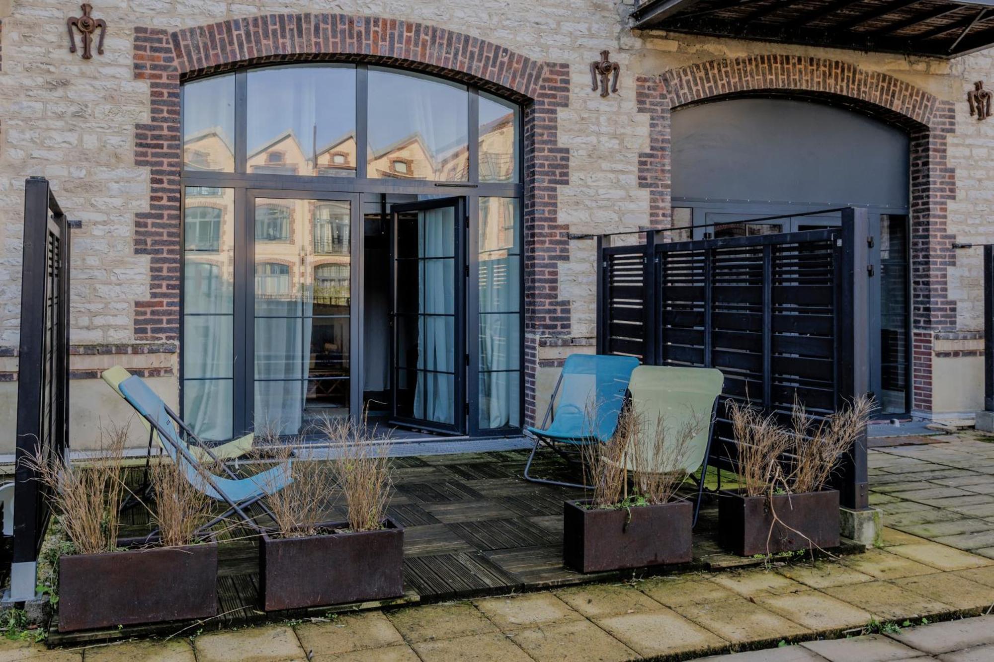 Manhattan Loft - Centre - 5 Mn A Pied Gare - Parking Prive - Patio Troyes Eksteriør billede