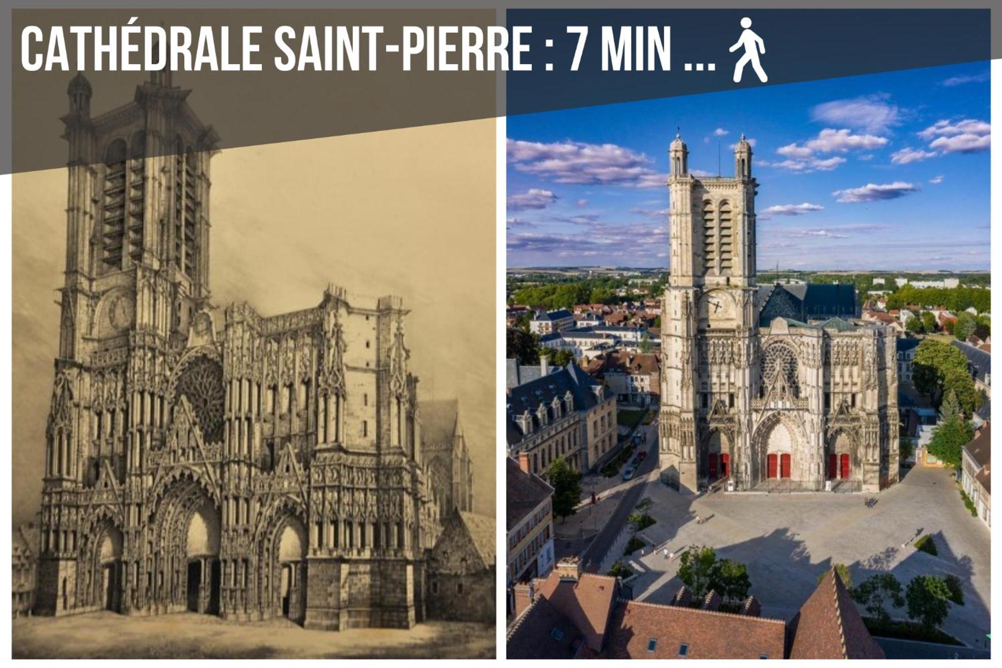 Manhattan Loft - Centre - 5 Mn A Pied Gare - Parking Prive - Patio Troyes Eksteriør billede